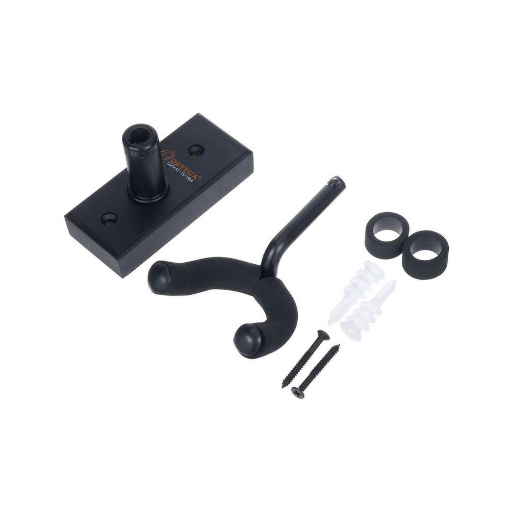 Ortega OUH-1 ukelele muurbeugel zwart