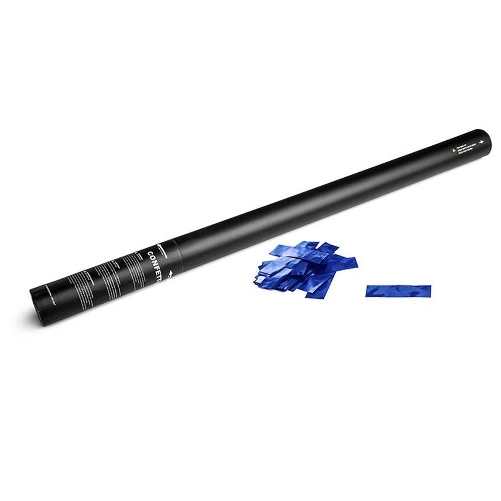 Magic FX Handheld Confetti Cannon 80cm Blue Metallic