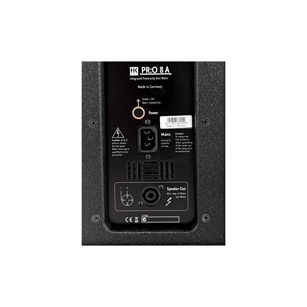 HK Audio PRO 8A actieve luidspreker