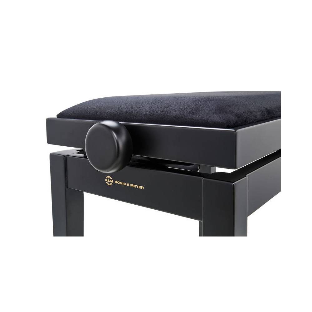 Konig & Meyer 13960 pianobank (mat zwart)