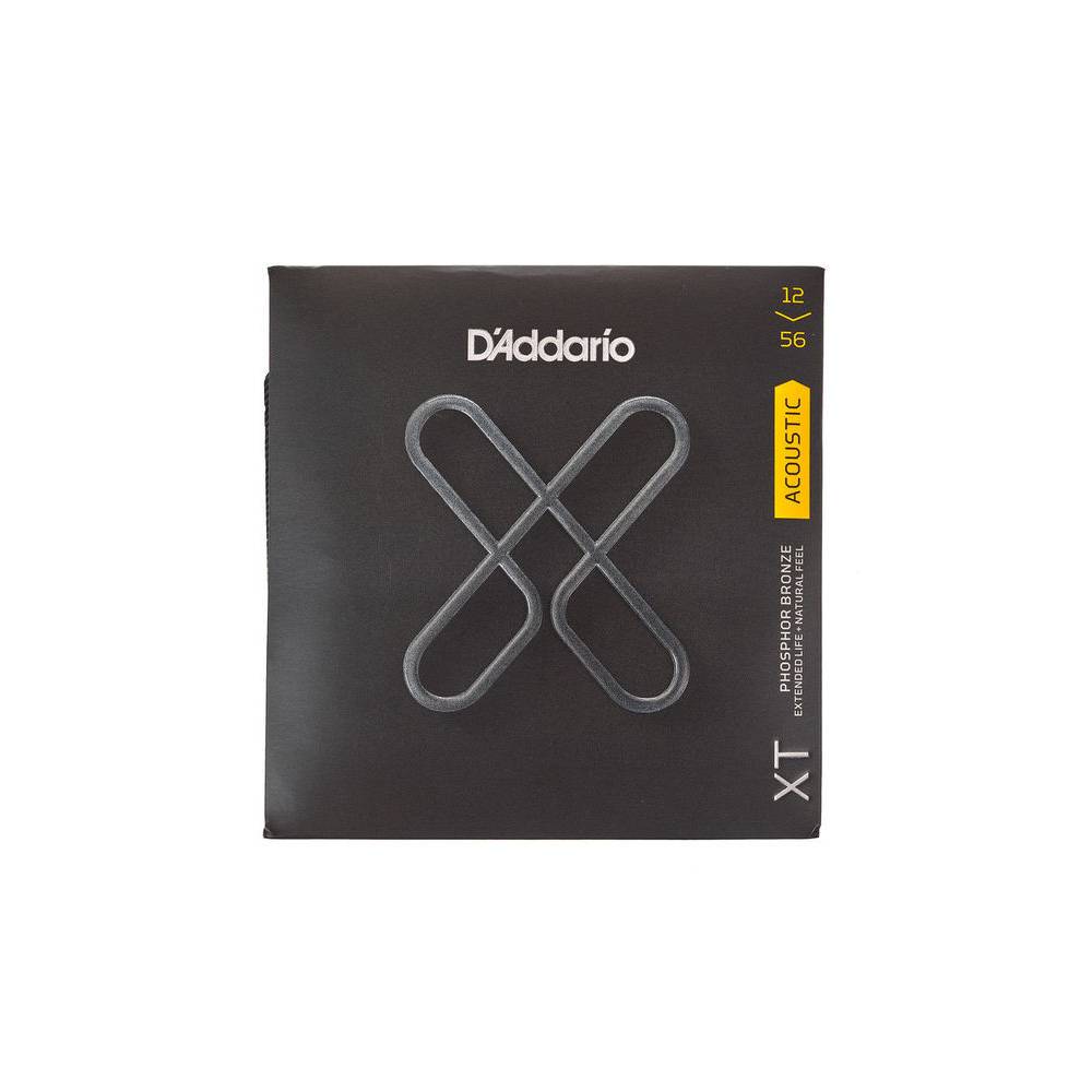 D'Addario XTAPB1256 Phosphor Bronze Light Top/Medium Bottom