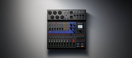 Zoom brengt nieuwe mixer uit genaamd LiveTrak L-8