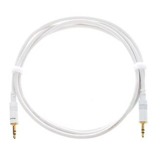 Cordial CFS1.5WW-SNOW Intro kabel 3.5 mm TRS jack - 3.5 mm TRS jack 1.5m wit
