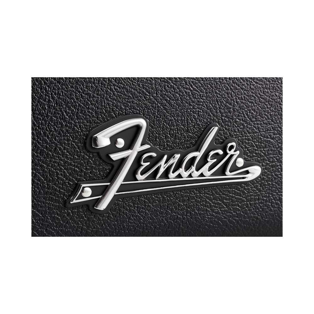 Fender G&G Deluxe Precision Bass Hardshell Case Black/Orange Plush koffer voor Precision bas