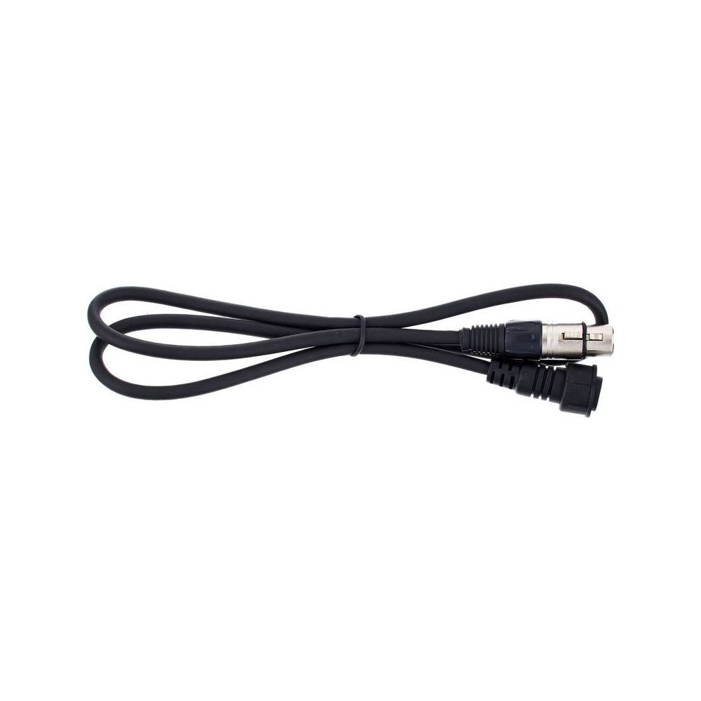 Cameo DMX adapter out DMX IP65 male naar XLR female 1m