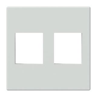 Procab CP45KS2/W Keystone 45x45mm frame wit