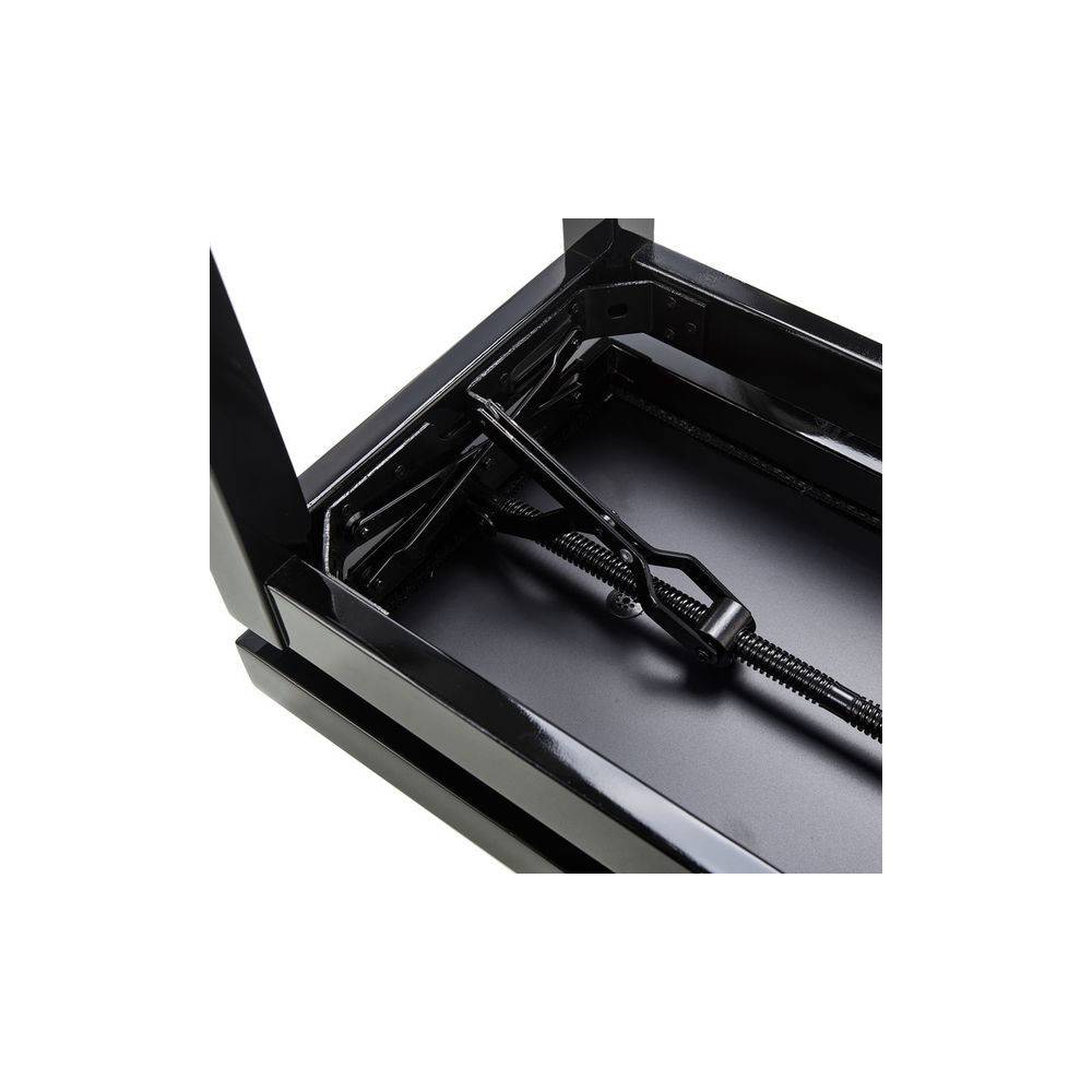 Konig & Meyer 13971 pianobank hoogglans zwart met kunstlederen zitting