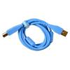 Chroma Cable Rechte USB-kabel 1,5m Blauw