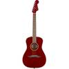 Fender Malibu Classic Hot Rod Red Metallic met gigbag