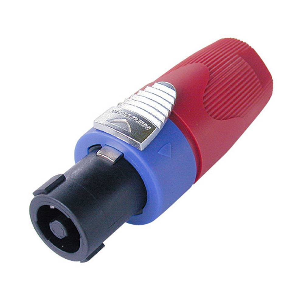 Neutrik NL4FX2 speakON 4p female rood