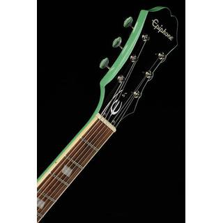 Epiphone Casino Coupe Turquoise semi-akoestische gitaar