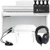 Yamaha Clavinova CLP-735WH complete bundel met vingertrainer