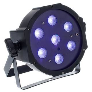 Cameo Flat Par Can 1 Platte LED-par TRI 7 x 3W UV