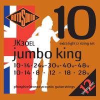 Rotosound JK30EL Jumbo King akoestische gitaarsnaren 010-48w