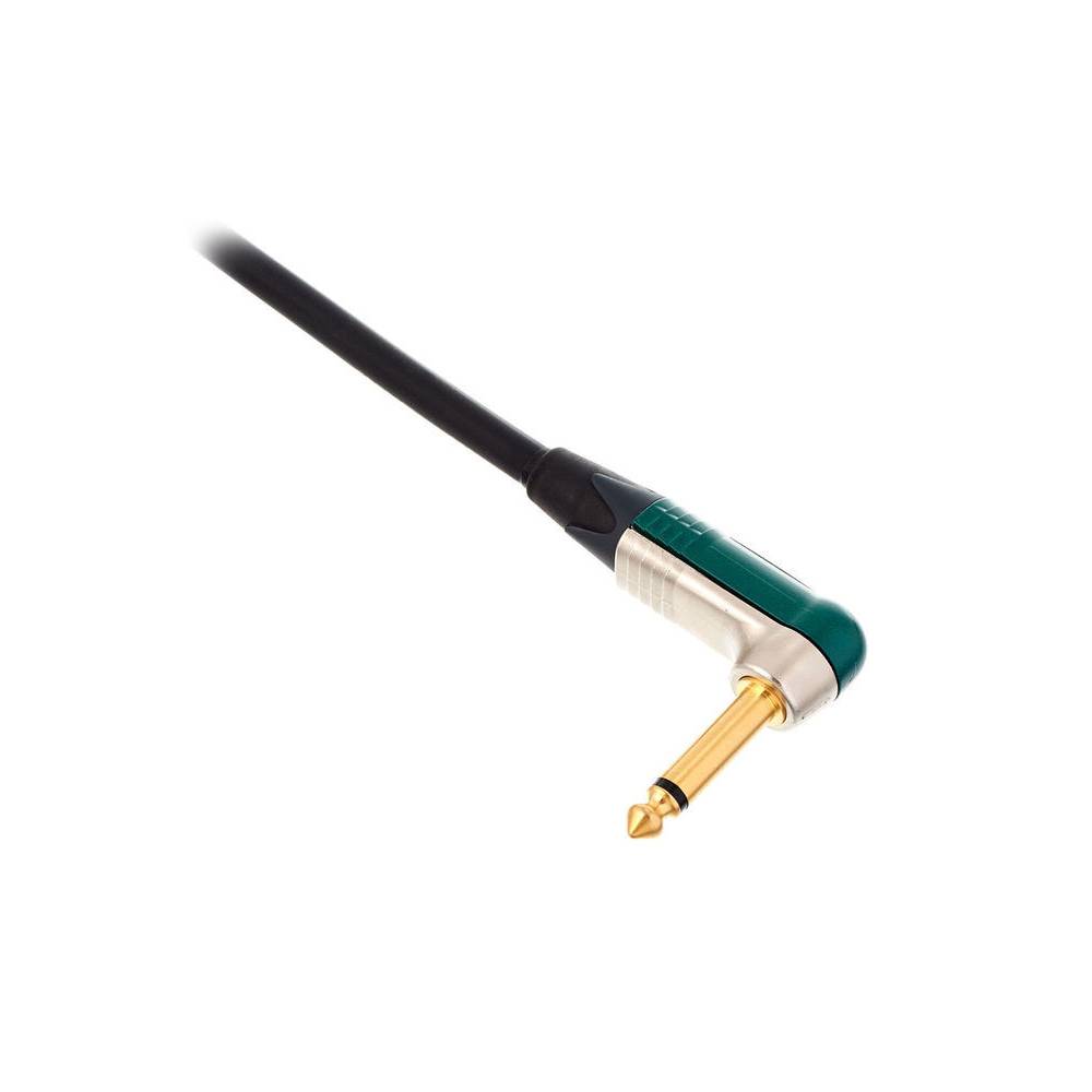 Cordial CRI0.15RR ROAD 6.3 TS jack - 6.3 TS jack haakse patchkabel 0.15 meter