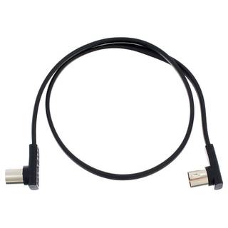 RockBoard Flat MIDI Cable haaks 60 cm