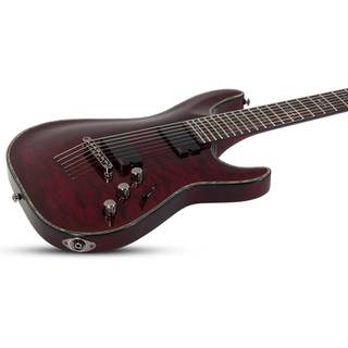 Schecter Hellraiser C-7 Black Cherry 7-snarige elektr. gitaar