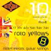 Rotosound R10-8 Roto Yellows set gitaarsnaren 010 - 074w