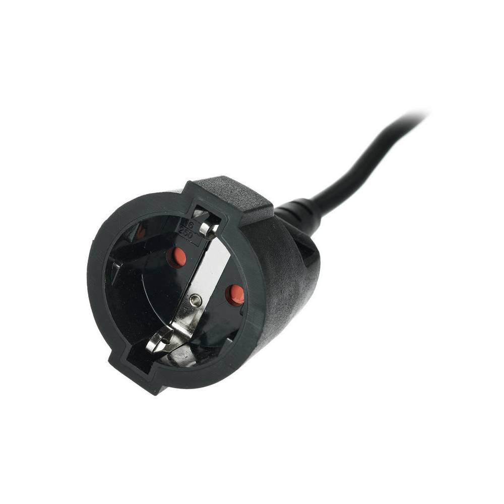 Brennenstuhl Verl Kabel 1168980050 verlengsnoer platte stekker binnengebruik 5m zwart