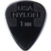 Dunlop Nylon Standard 1.00mm plectrum zwart
