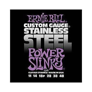 Ernie Ball 2245 Stainless Steel Power Slinky snarenset