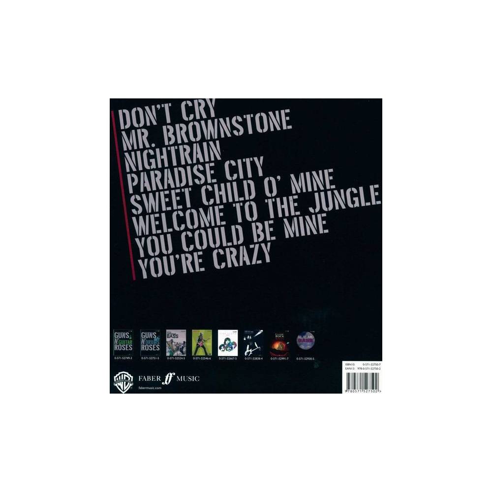 Hal Leonard Authentic Playalong Guns N Roses Bass Guitar