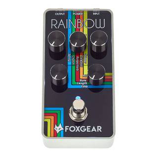 Foxgear Rainbow reverb effectpedaal