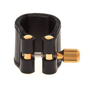 Vandoren LC27P lederen ligatuur voor sopraan saxofoon