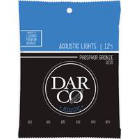 Darco Acoustic D220 Lights 92/8 Phosphor Bronze 12-54 snarenset voor westerngitaar