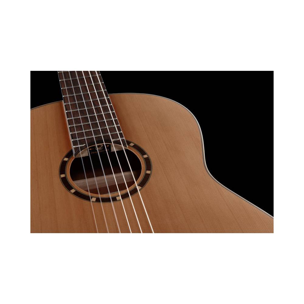 Ortega Family Series R122L linkshandig naturel met gigbag