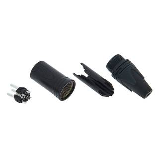 Neutrik NC3MXX-BAG XLR kabeldeel 3p male zwart