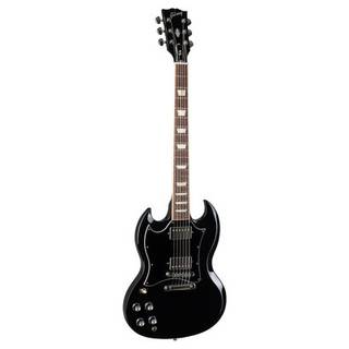Gibson Modern Collection SG Standard LH Ebony linkshandige elektrische gitaar met softshell koffer