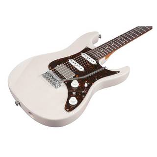 Ibanez AZ2204N Prestige Antique White Blonde elektrische gitaar met koffer
