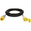 Showtec Motorkabel CEE 4P geel 16A 20m