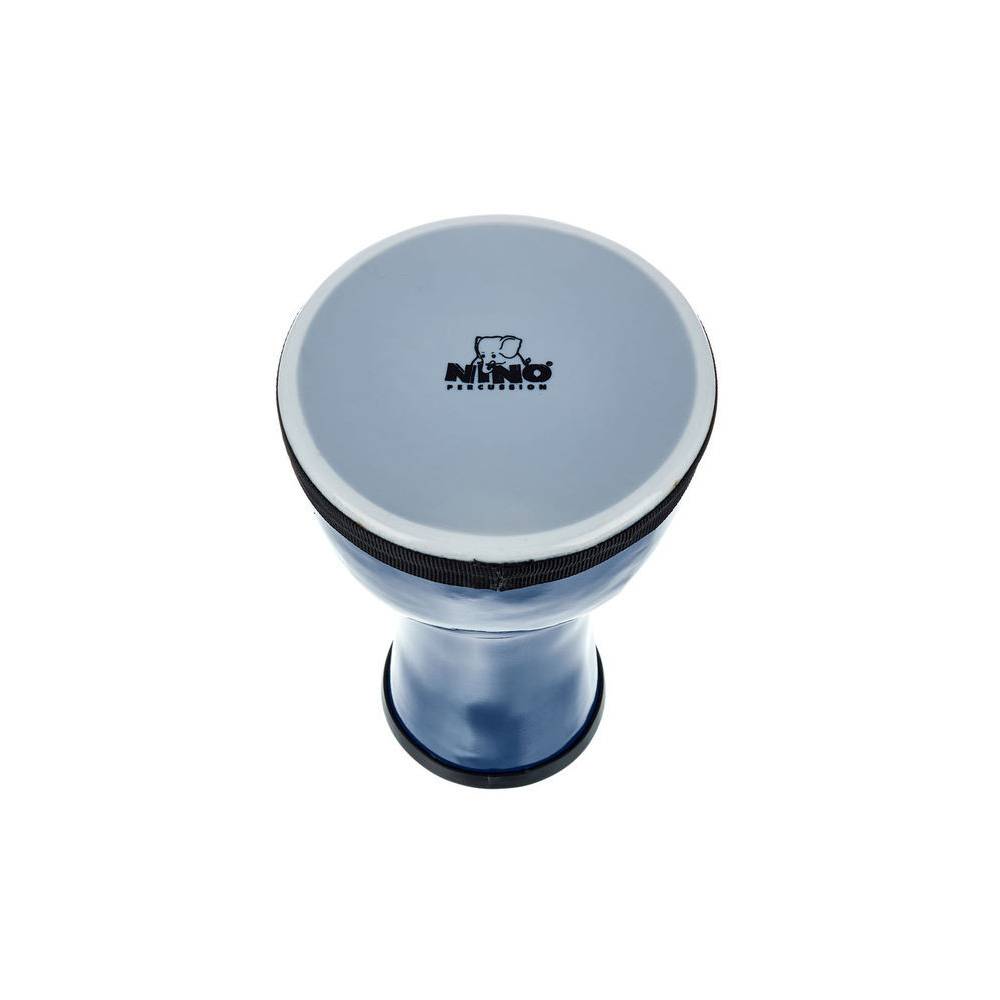 Nino Percussion NINO-EMDJ-BB Elements mini djembe 6 inch blauw