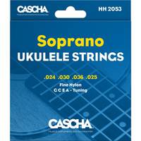 Cascha HH 2053 Premium sopraan ukelele snarenset (G C E A)