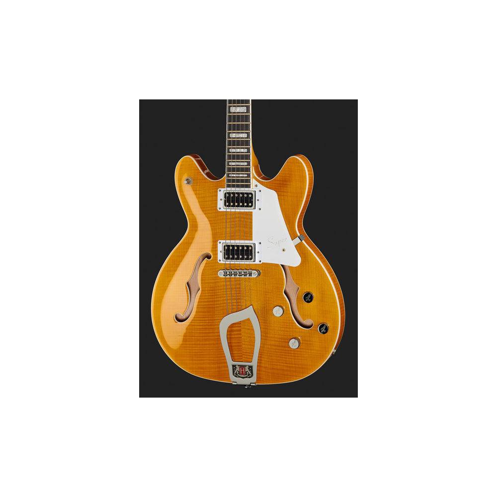 Hagstrom Super Viking Dandy Dandelion Flame