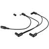 EBS DC-490F Flat Contact DC Power Split Cable 1-4 haaks