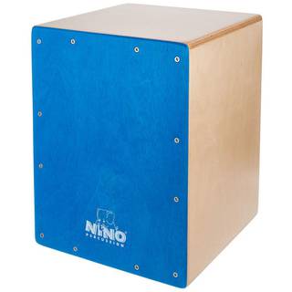Nino Percussion NINO950B 13 inch cajon voor kinderen blauw