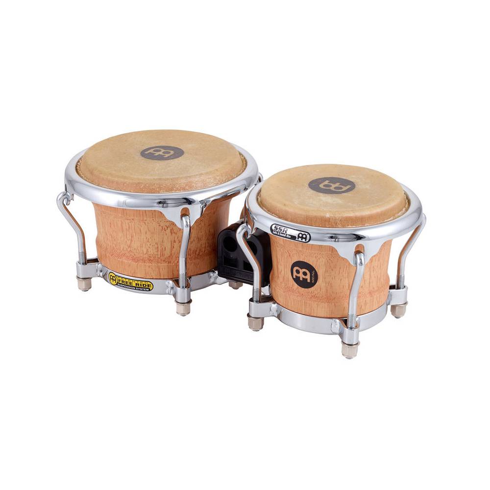 Meinl FWB100SNTM Free Ride Mini Wood Bongo Super Natural