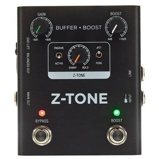IK Multimedia Z-TONE Buffer Boost preamp/DI voor gitaar en bas