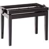 Konig & Meyer 13701 pianobank hoogglans zwart (zonder zitting)