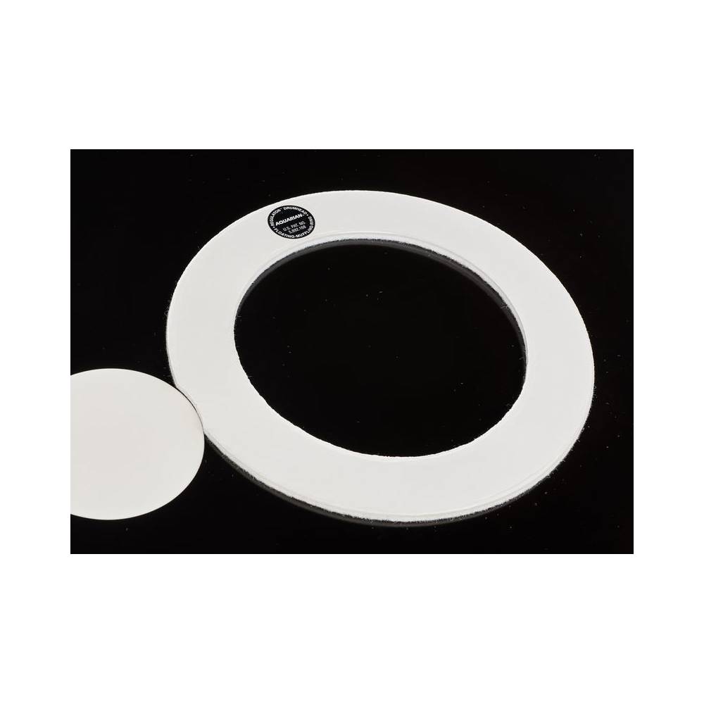 Aquarian Regulator small offset zwart bassdrumvel 24 inch