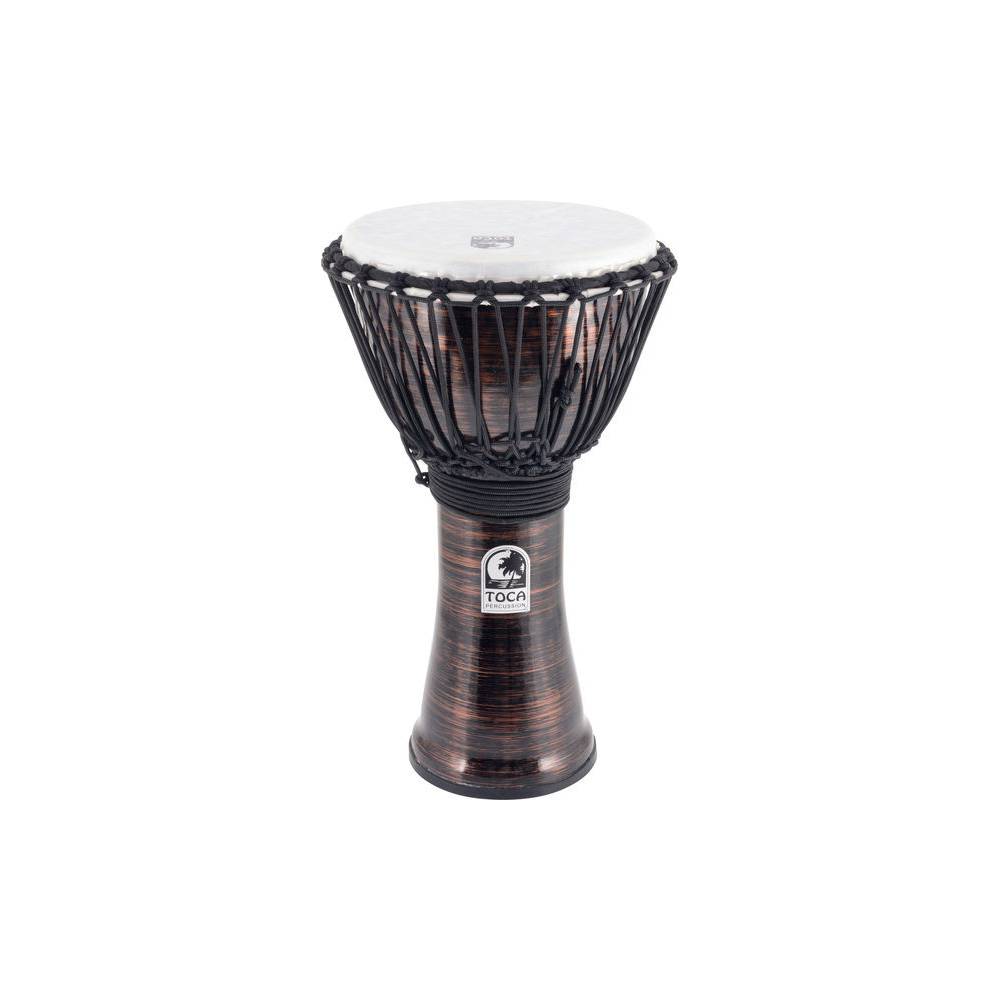 Toca TF2DJ-10SC Rope Tuned Djembes 10 Spun Copper