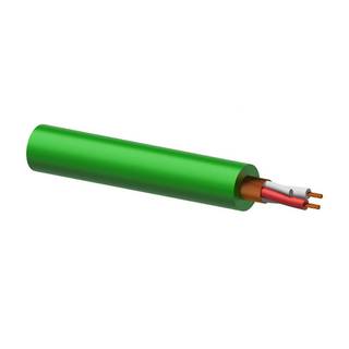 Procab MC305G/1 microfoonkabel groen 100m