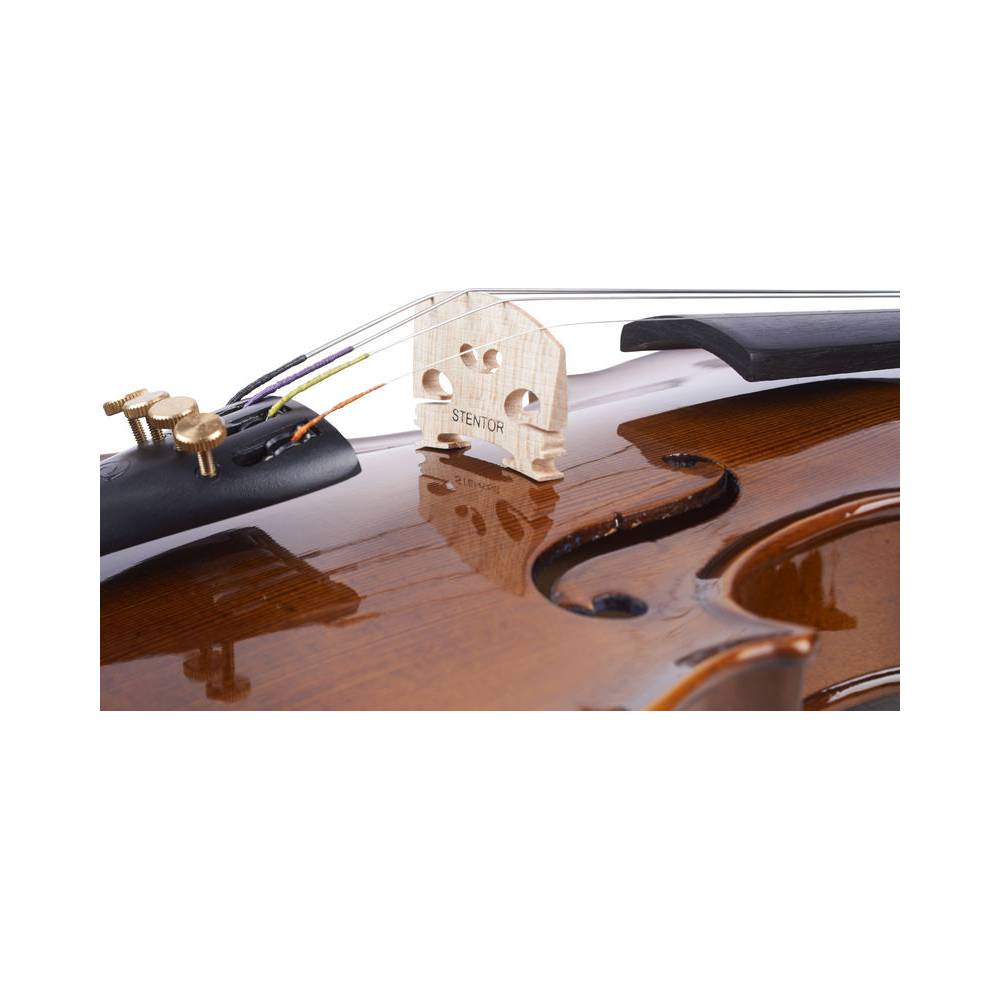 Stentor SR1500 Student II 1/4 akoestische viool inclusief koffer en strijkstok