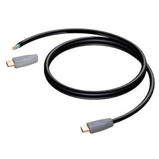 Procab HDM100/4 HDMI kabel met open eind 4m