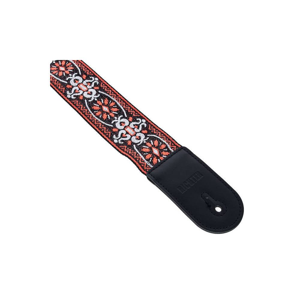 Richter 1768 Retro Red / Black gitaarband