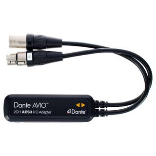 Dante Avio AES3 IO 2x2 Dante - AES3/EBU adapter