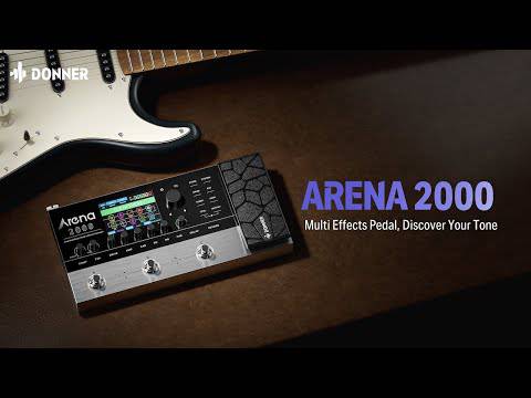 Donner Arena 2000 Multi-Effect Gitaar Pedaal Review: Een Wereld van Klank in één Pedalboard